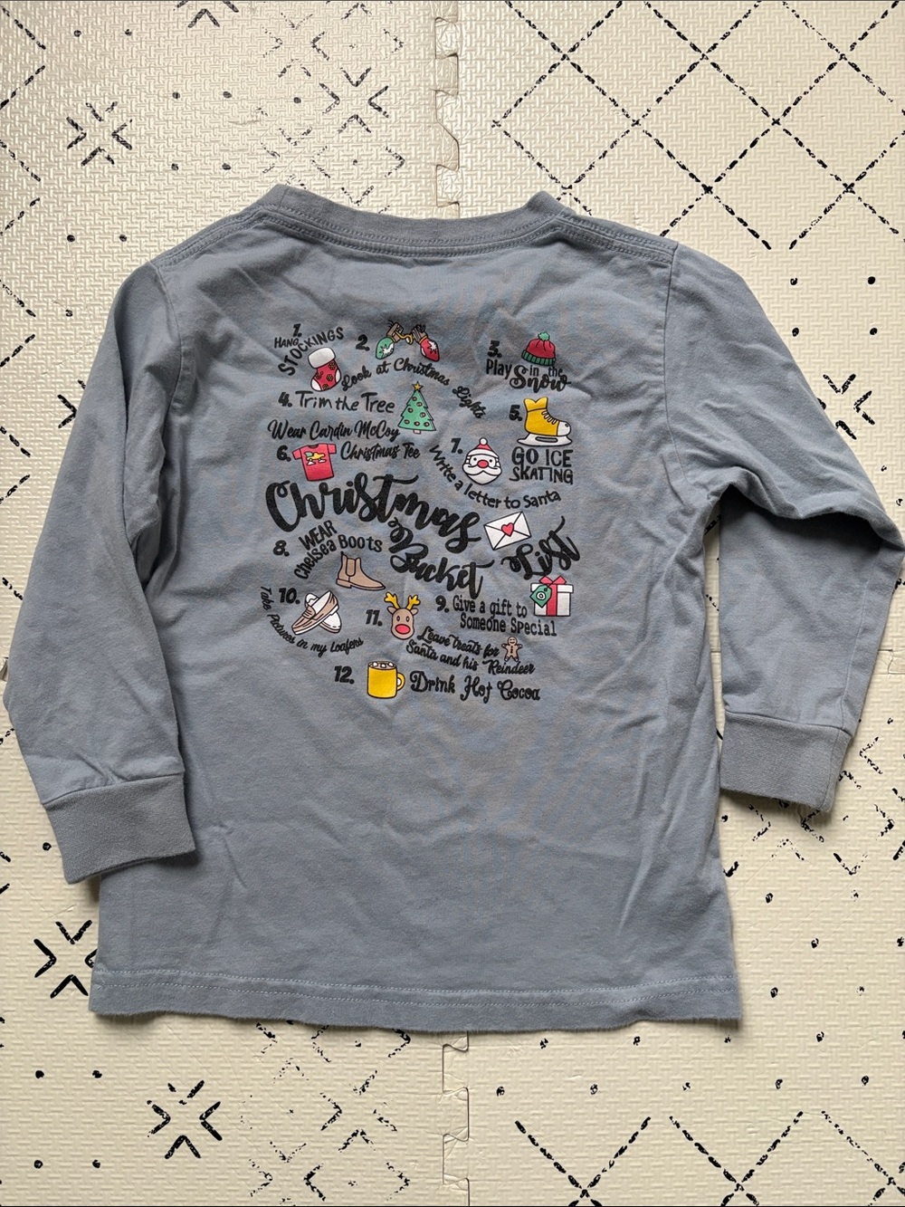 Cardin McCoy Christmas shirt